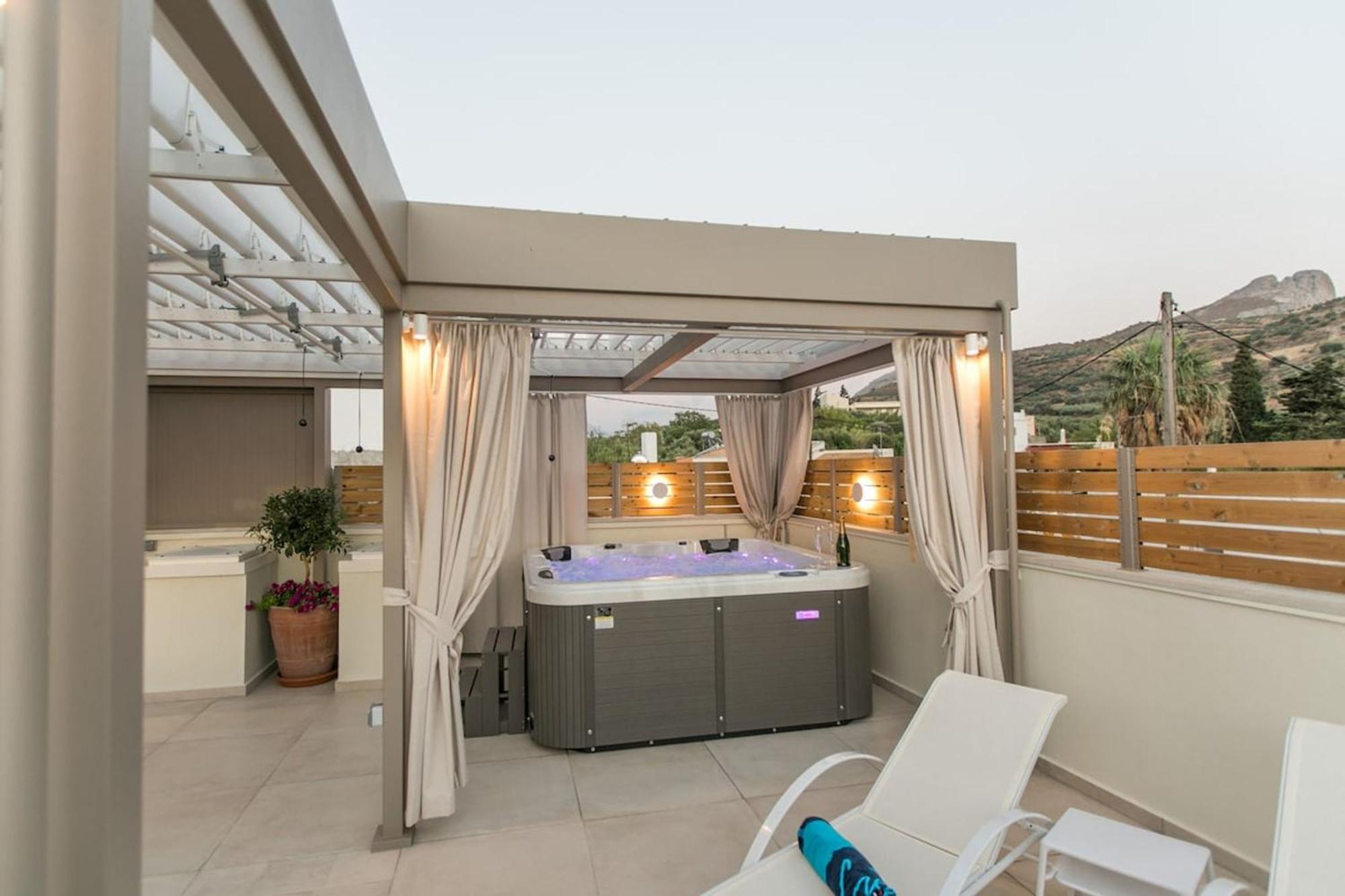 فيلا Ekaterini Luxury House Lefkogeia المظهر الخارجي الصورة
