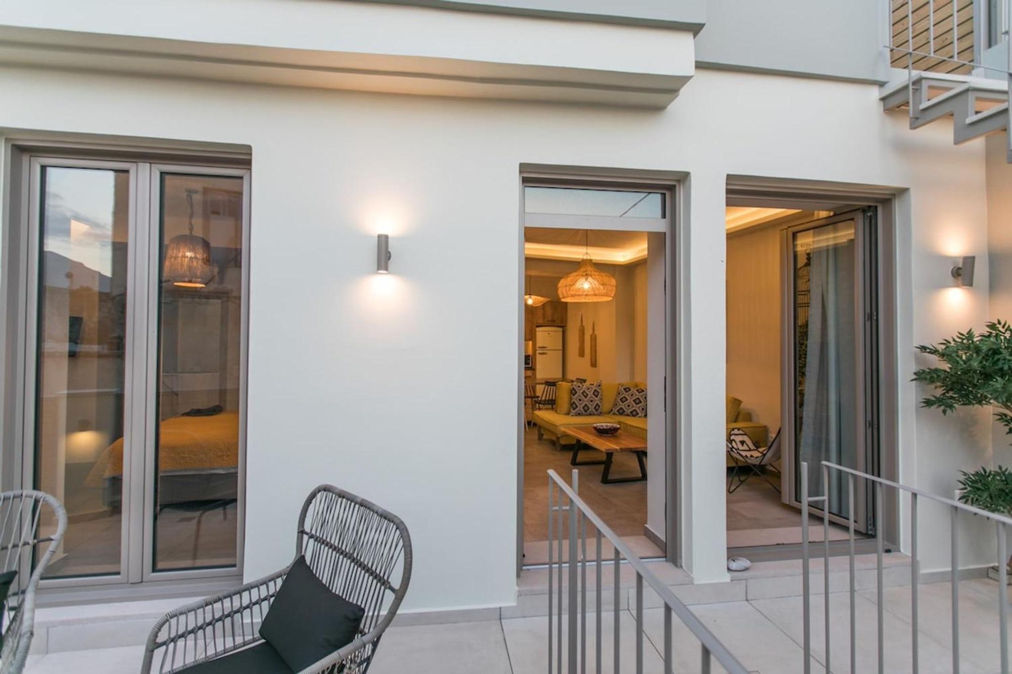 فيلا Ekaterini Luxury House Lefkogeia المظهر الخارجي الصورة