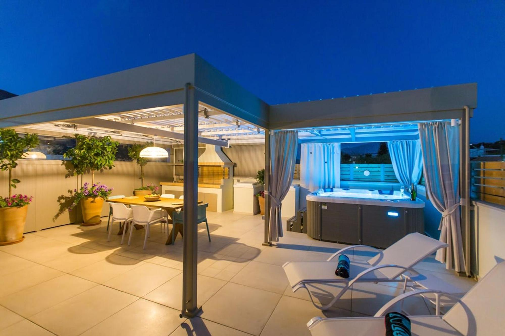 فيلا Ekaterini Luxury House Lefkogeia المظهر الخارجي الصورة