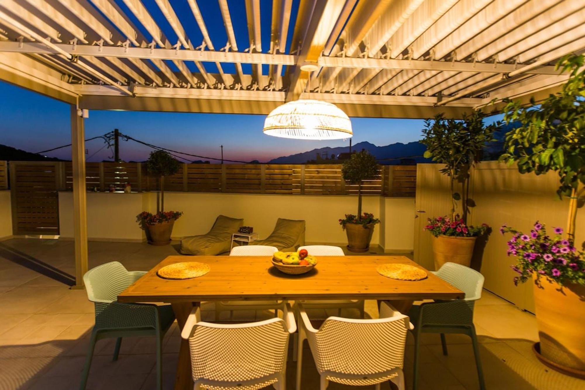 فيلا Ekaterini Luxury House Lefkogeia المظهر الخارجي الصورة