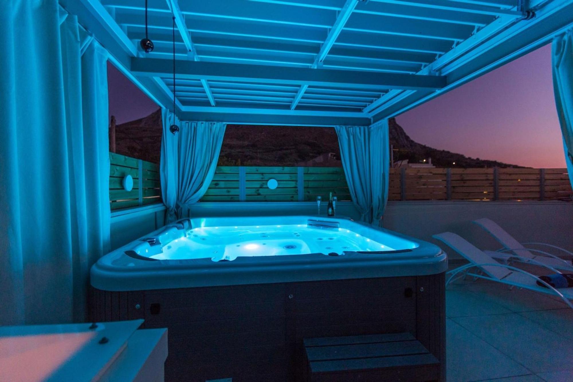 فيلا Ekaterini Luxury House Lefkogeia المظهر الخارجي الصورة